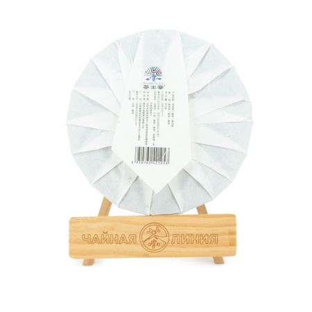 Pressed Rip Pu-erh Tea - Shu Pu'er 2018 "Bada" brand "Chawanzhai" Jindian plant, 357 g, 