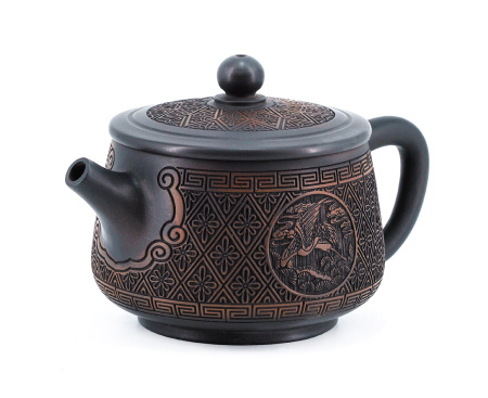 Глиняный чайник из Цзяньшуй, Юньнань "Путь ХЭ", 355 мл. Price: ₽18,130 rub.