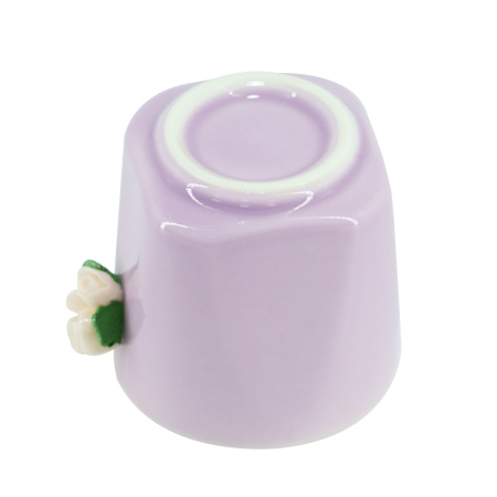 Уцененная пиала авторская "Фиалковая роза" 100 мл | 茶杯. Price: ₽1,870 rub.