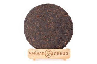 Pressed Rip Pu-erh Tea - Shu Puer 2018 "True Taste" of the Chashuvan plant 357 g, 