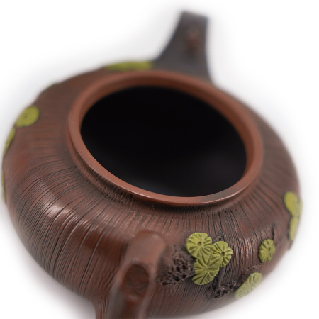 Глиняный чайник из Циньчжоу, Гуанси "Первые листочки", 95 мл.. Price: ₽14,260 rub.