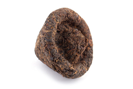 Pressed Rip Pu-erh Tea - Shu Pu'er 2004, "Sacred Flame" brand, Xiaguan factory, mushroom, 250 g, 