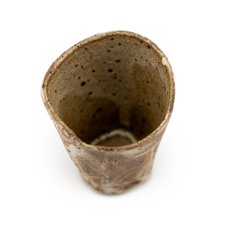 Пиала глиняная ручной работы "Ископаемый лист" 50мл | 茶杯. Price: ₽12,020 rub.