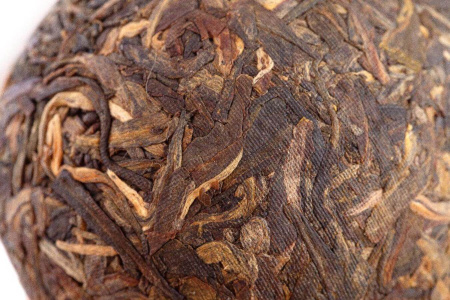 Pressed Raw Pu-erh Tea - Шэн пуэр 2013 г. гнездо завода «Чашуван» 100 г, 