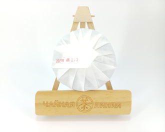 Pressed Raw Pu-erh Tea - Шэн пуэр 2021 г. "Иу гу шу" (Древние деревья из Иу) марки "Чайная Линия" 100 г, 