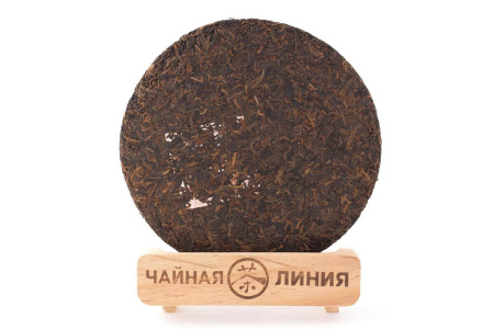 Pressed Rip Pu-erh Tea - Shu pu-erh 2014, Pagoda brand, Liming factory, 357 g, 