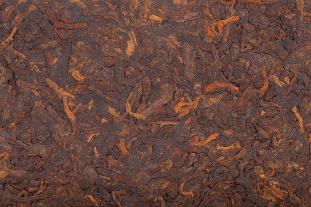 Pressed Rip Pu-erh Tea - Shu Pu-erh 2019 "Windy Village of the Yiwu Mountains" from the Zhoushi factory, 357 g, 
