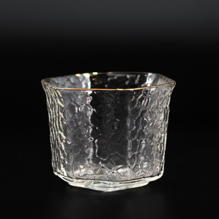 Пиала стеклянная "Золотые грани", 100 мл | 茶杯. Price: ₽1,730 rub.