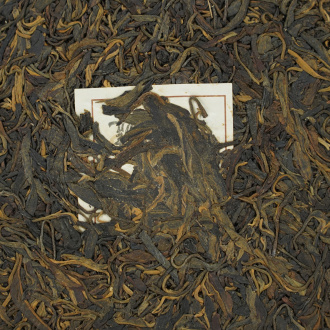Pressed Raw Pu-erh Tea - Шэн пуэр 2012 г. "Гора Булан" марки "Кайшуньхао", 357 г, 
