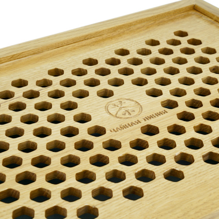 Фирменная чабань из дуба "Дуб медовый" малая 350х260. Price: ₽11,410 rub.