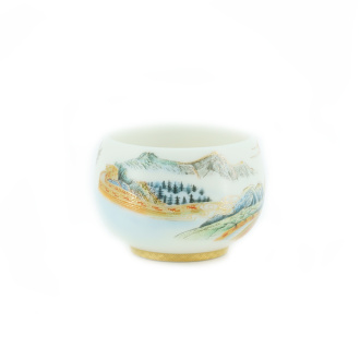 Porcelain bowl "Fog at sunset", 160 ml | 茶杯. Price: ₽10,640 rub.