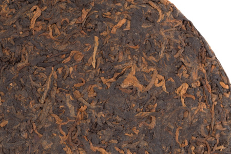 Pressed Rip Pu-erh Tea - Shu Puer 2007 "Chang'e Flies to the Moon" brand "Pagoda" factory "Liming" 357 g, 