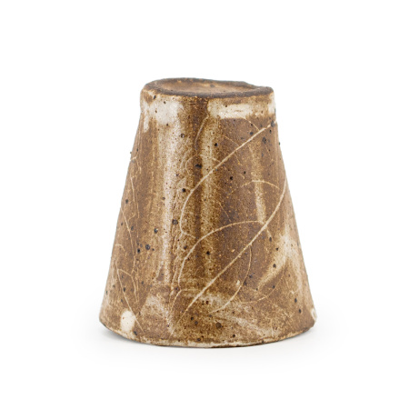 Пиала глиняная ручной работы "Ископаемый лист" 50мл | 茶杯. Price: ₽12,020 rub.