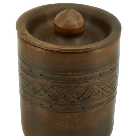 Чайница глиняная ручной работы "Крынка", 530 мл.. Price: ₽1,240 rub.