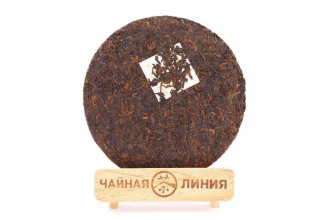 Pressed Rip Pu-erh Tea - Шу пуэр 2015 г. "Мелодия весны" завода "Чашуван" 357 г., 