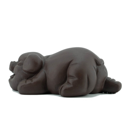 Clay tea toy "Dark Pig". Price: ₽2,880 rub.