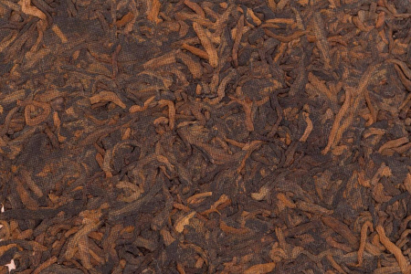 Pressed Rip Pu-erh Tea - Shu pu-erh 2014, Pagoda brand, Liming factory, 357 g, 