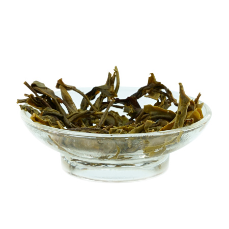 Pressed Raw Pu-erh Tea - Шэн пуэр 2021 г. "Таинственное место" завода "Юнфа" 357 г, 