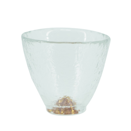 Glass bowl with gold foil "Golden Mountains" 50 ml | 茶杯. Price: ₽1,950 rub.