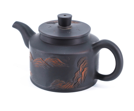Clay teapot "Composition", 195 ml. Price: ₽12,540 rub.
