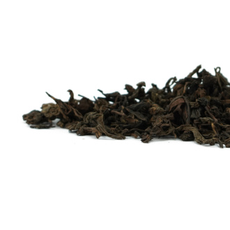 Loose Leaf Pu-erh Tea - Shu Puer from Jingmai Mountains 1992 in a basket, 300g, 