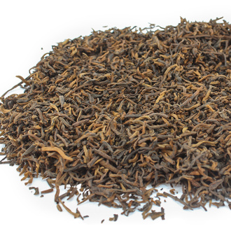 Loose Leaf Pu-erh Tea - Shu puer 2018 "Baihao gongting" from Lancang, 