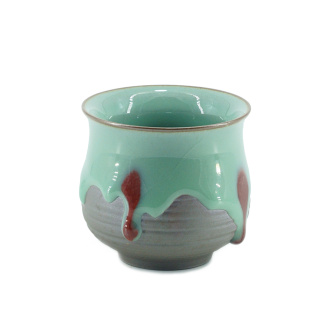 Handmade ceramic bowl "Emerald jug" 110 ml | 茶杯. Price: ₽1,680 rub.