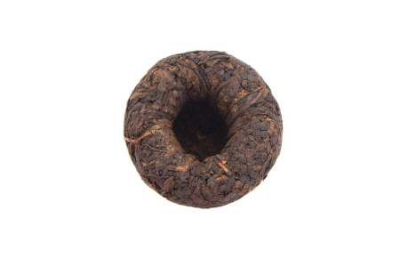 Pressed Rip Pu-erh Tea - Shu Pu'er 2021 from the Qicai Fenghuang plant, nest 100 g, 