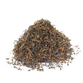 Loose Leaf Pu-erh Tea - Shu puer 2018 "Baihao gongting" from Lancang, 