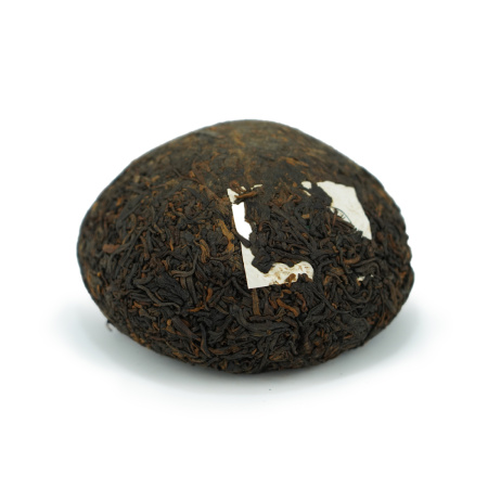 Pressed Rip Pu-erh Tea - Shu Pu'er 2010 "Xia Guan's Nest" from the "Pine and Crane" brand of the "Xia Guan" plant, 250g nest, 