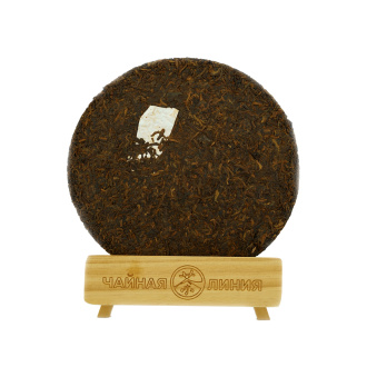 Pressed Rip Pu-erh Tea - Шу пуэр 2022 г. "Рёв тигра" завода "Чашуван" 357 г, 