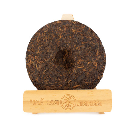 Pressed Rip Pu-erh Tea - 2020 Shu Pu-erh from the ancient Banzhang Gushu trees of the Kaishunhao plant, 200g, 