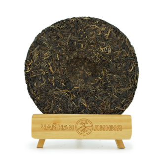 Pressed Raw Pu-erh Tea - Шэн пуэр 2016 г. "Цяо Му Ван" завода "Чашуван" 357 г, 
