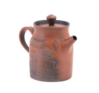 Глиняный чайник из Цзяньшуй, Юньнань "Городская суета", 170 мл. Price: ₽17,080 rub.