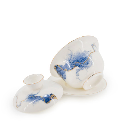 Porcelain gaiwan "Extraction". Price: ₽2,380 rub.