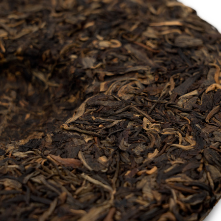 Pressed Raw Pu-erh Tea - Шэн пуэр 2015 г. «Дахусай» марки «Кайшуньхао» 357 г, 