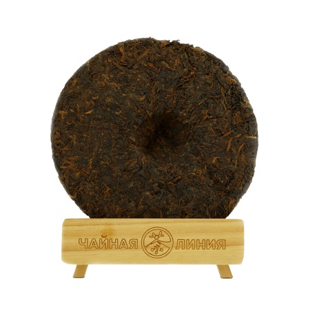 Pressed Rip Pu-erh Tea - Шу пуэр 2020 г. "Год Крысы" завода "Чашуван" 357 г, 