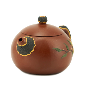 Глиняный чайник "Веточка с ягодами", 250 мл.. Price: ₽7,440 rub.