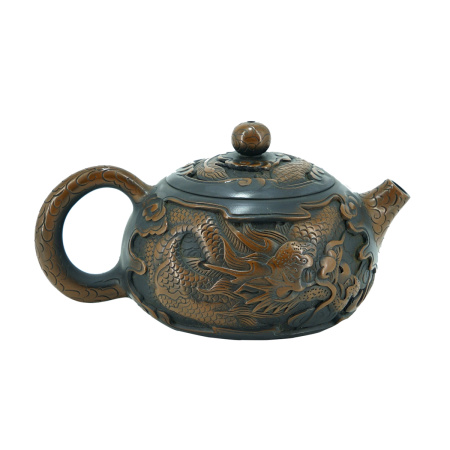 Jianshui Yunnan Dragon and Phoenix Clay Teapot, 250ml. Price: ₽53,240 rub.