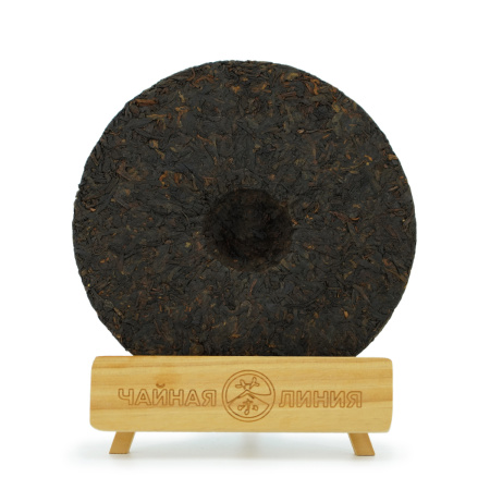 Pressed Rip Pu-erh Tea - Shu Pu'er 2019 "Yiwu Mountains" Yunfuxiang plant 357 g, 