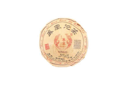 Pressed Rip Pu-erh Tea - Shu Pu'er 2021 from the Qicai Fenghuang plant, nest 100 g, 