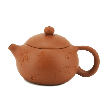 Ceramic teapot from Yixing, Jiangsu "Master's Apprentice", 120 ml.. Price: ₽3,530 rub.