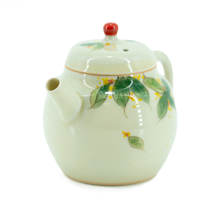 Чайник селадоновый ручной росписи "Листья" 110мл. Price: ₽4,330 rub.