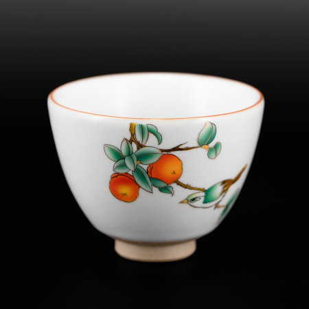 Пиала керамическая "Персики", 95 мл. | 茶杯. Price: ₽2,040 rub.