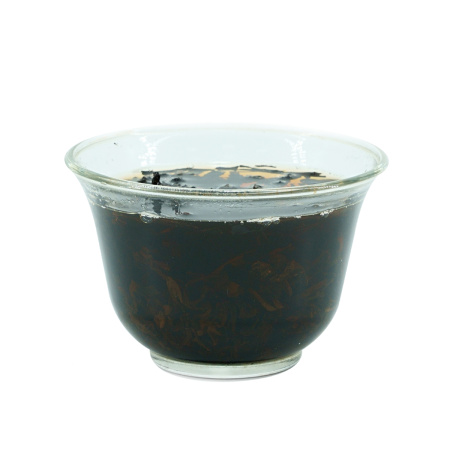 Pressed Rip Pu-erh Tea - Shu Pu-erh "The Older, the Juicier" from the Chashuvan Factory, 357g, 