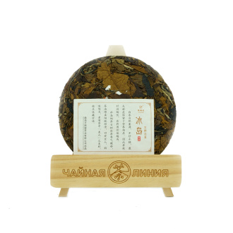 Buy, white tea Прессованный белый чай 2021 г. с вековых деревьев "Биндао Гушу Байча" марки "Кайшуньхао" 200 г