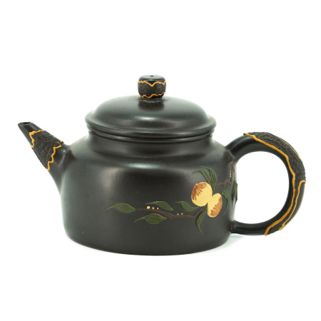 Глиняный чайник "Ветка с персиками". Price: ₽7,610 rub.