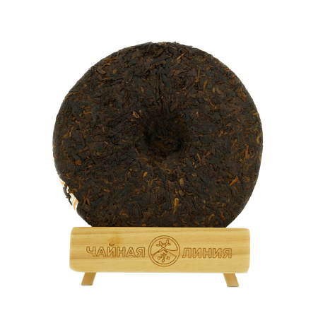 Pressed Rip Pu-erh Tea - Shu Pu-erh "The Older, the Juicier" from the Chashuvan Factory, 357g, 