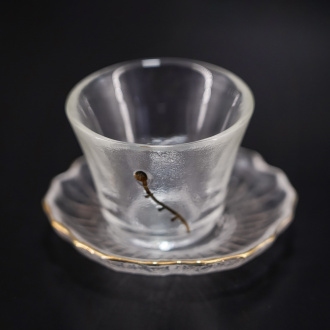 Пиала с подставкой "Ледяное озеро" 50мл | 茶杯. Price: ₽1,740 rub.