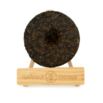 Chaline Pu-erh Tea - Шу пуэр 2023 г. со старых деревьев "Хэкай" марки "Чайная Линия" 200 г., 